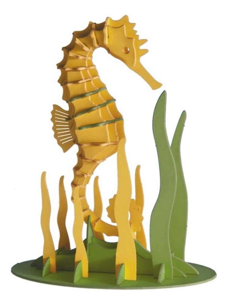 Maquette 3D en papier Hippocampe N/A - Kiabi