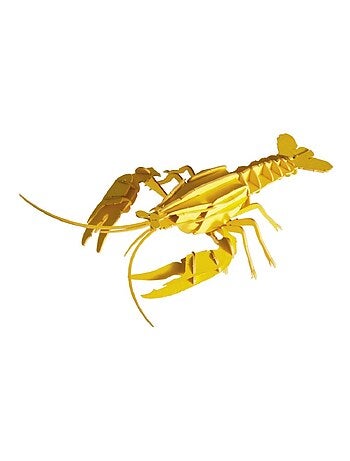 Maquette 3d en papier homard