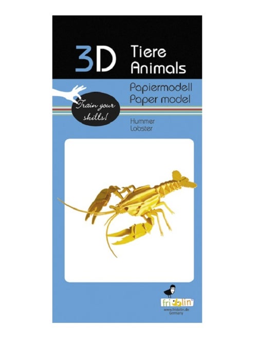 Maquette 3D en papier Homard - Kiabi