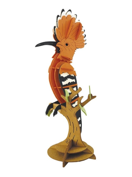 Maquette 3D en papier Huppe fasciée - Kiabi
