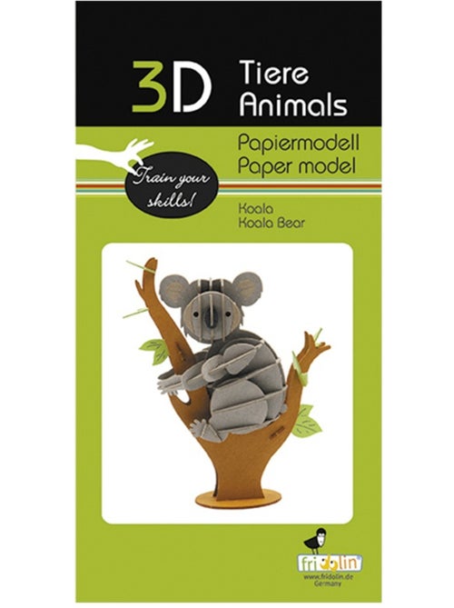 Maquette 3d en papier koala - Kiabi