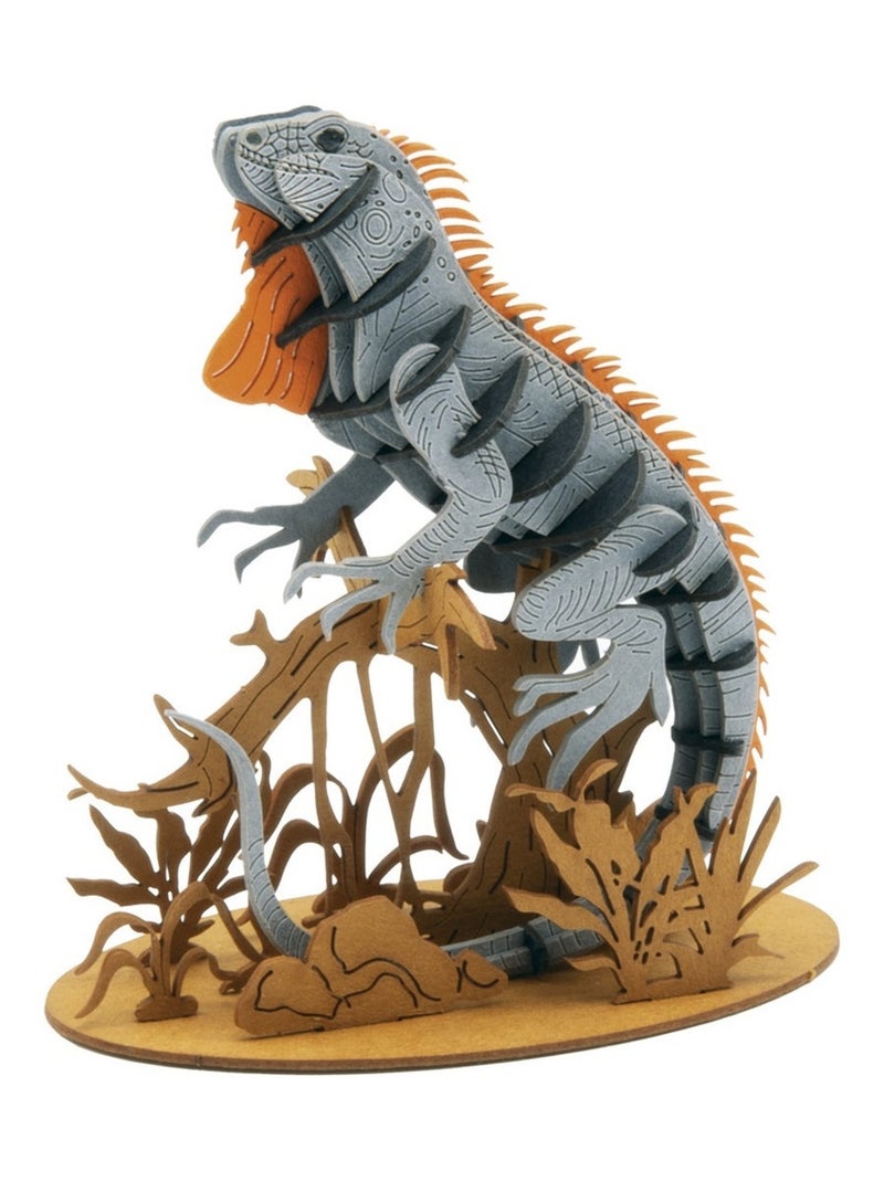 Maquette 3D en papier Lézard N/A - Kiabi