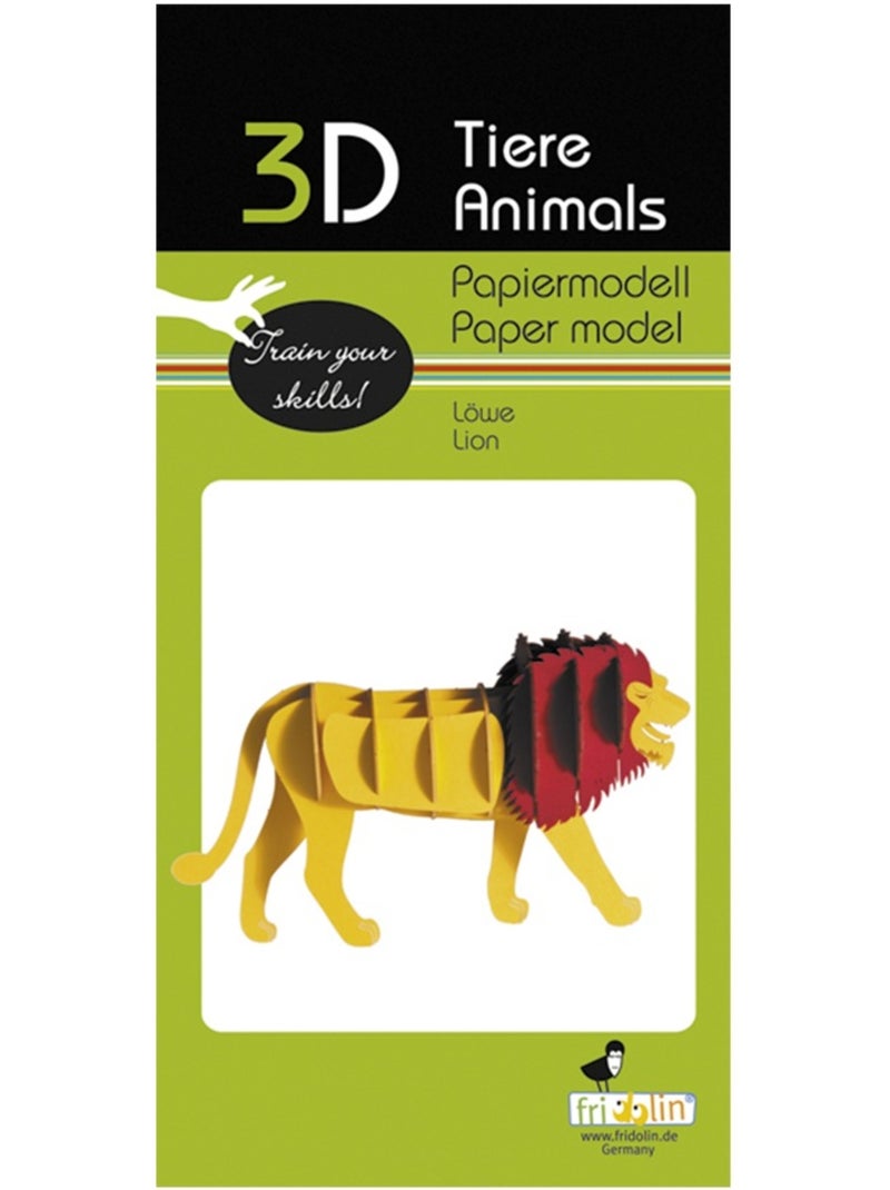 Maquette 3d en papier lion N/A - Kiabi