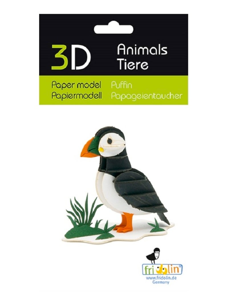Maquette 3D en papier Macareux moine N/A - Kiabi
