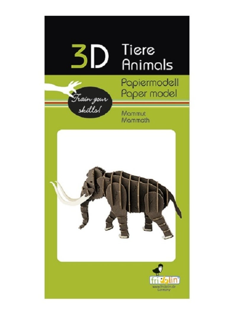 Maquette 3D en papier mammouth N/A - Kiabi