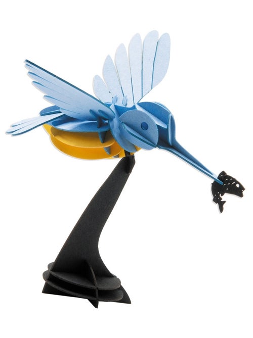 Maquette 3D en papier Martin-pêcheur - Kiabi