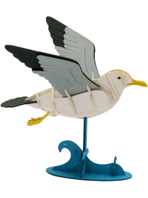 Maquette 3d en papier mouette - Kiabi