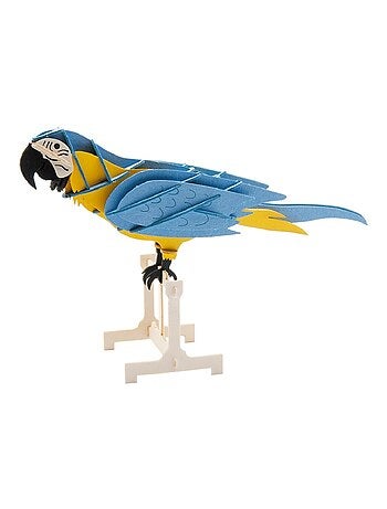 Maquette 3d en papier perroquet