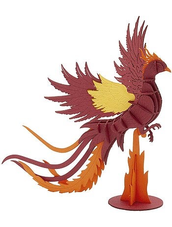 Maquette 3d en papier phénix