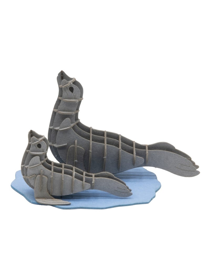 Maquette 3D en papier Phoque N/A - Kiabi