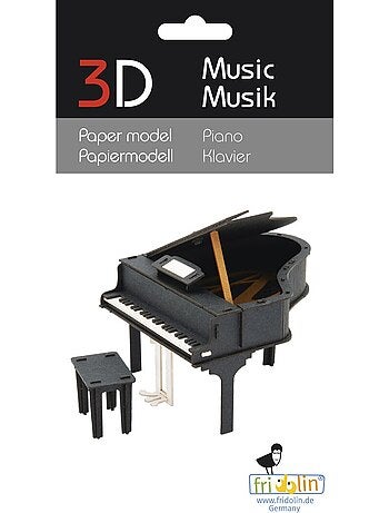 Maquette 3d en papier piano