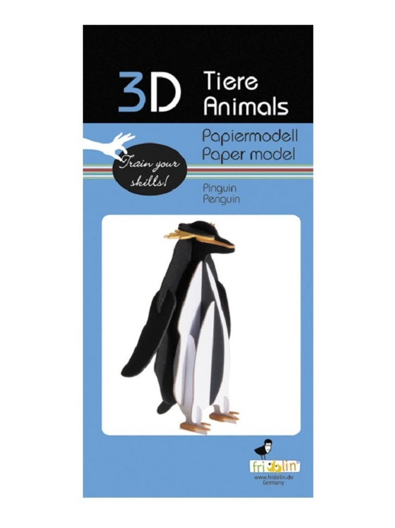 Maquette 3D en papier Pingouin N/A - Kiabi