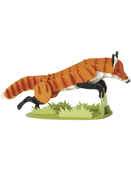 Maquette 3d en papier renard - Kiabi