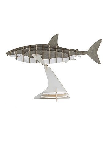 Maquette 3d en papier requin