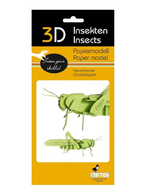 Maquette 3D en papier Sauterelle - Kiabi