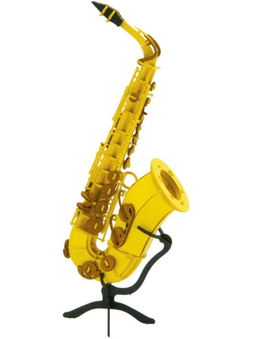 Maquette 3d en papier saxophone - Kiabi