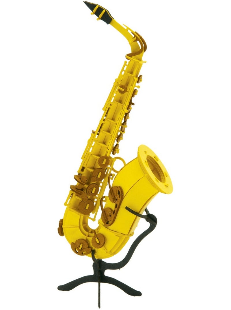 Maquette 3d en papier saxophone N/A - Kiabi