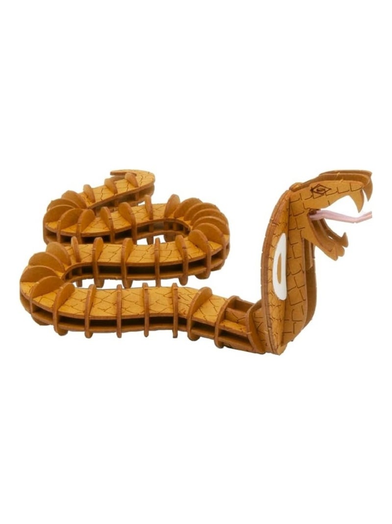 Maquette 3D en papier Serpent Cobra N/A - Kiabi