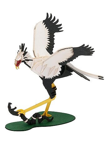 Maquette 3d en papier serpentaire