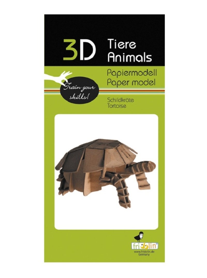 Maquette 3D en papier Tortue N/A - Kiabi