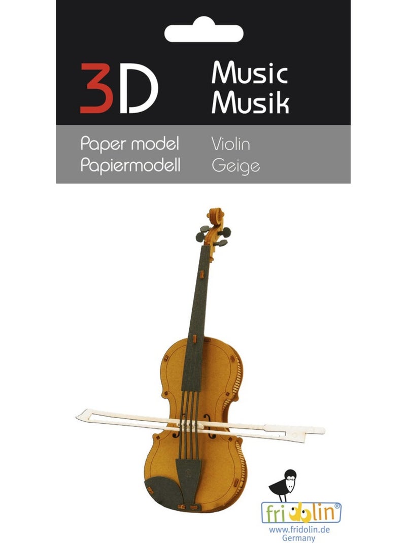 Maquette 3d en papier violon N/A - Kiabi