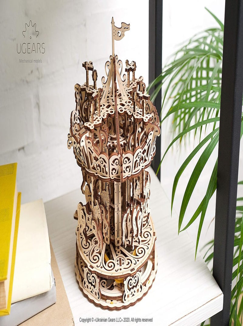 Maquette Carrousel - Ugears N/A - Kiabi