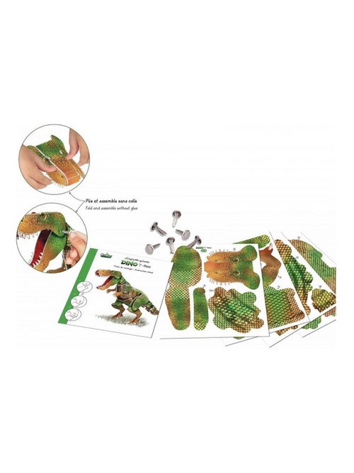 Maquette de dinosaure en cartons - Kiabi