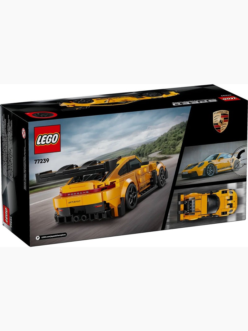 Maquette LEGO Porsche 911 GT3 RS - Supercar Légendaire pour Enfants Jaune - Kiabi