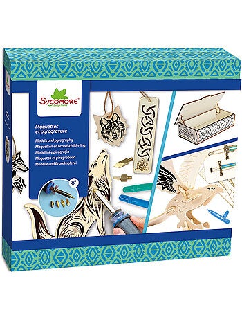 Maquettes et pyrogravure Celtique