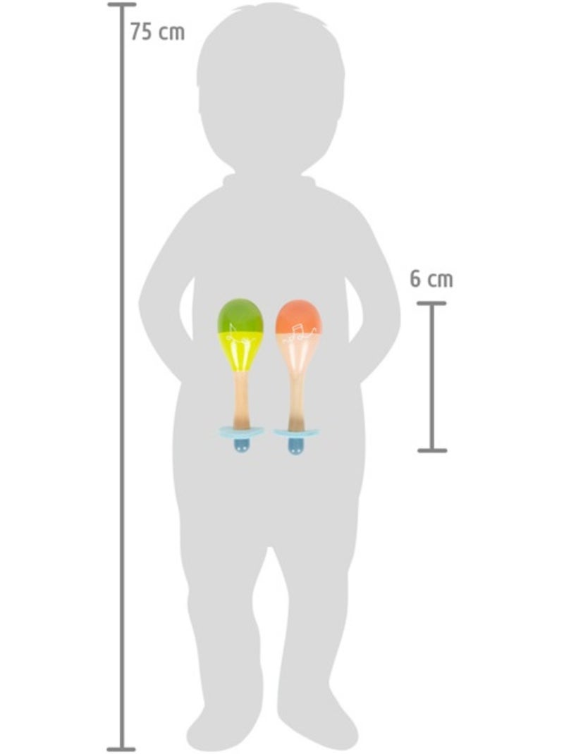 Maracas groovy beats Beige - Kiabi