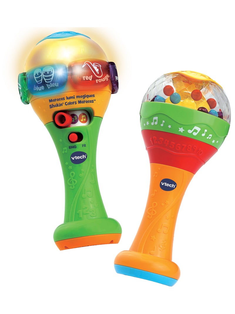 Maracas Lumi magiques bilingue Multicolore - Kiabi