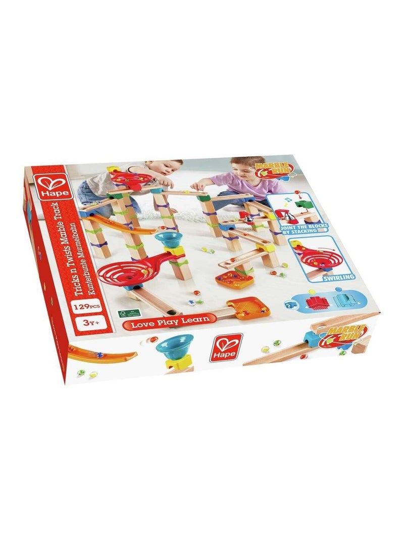 Marble run - circuit de billes cascade Rouge - Kiabi