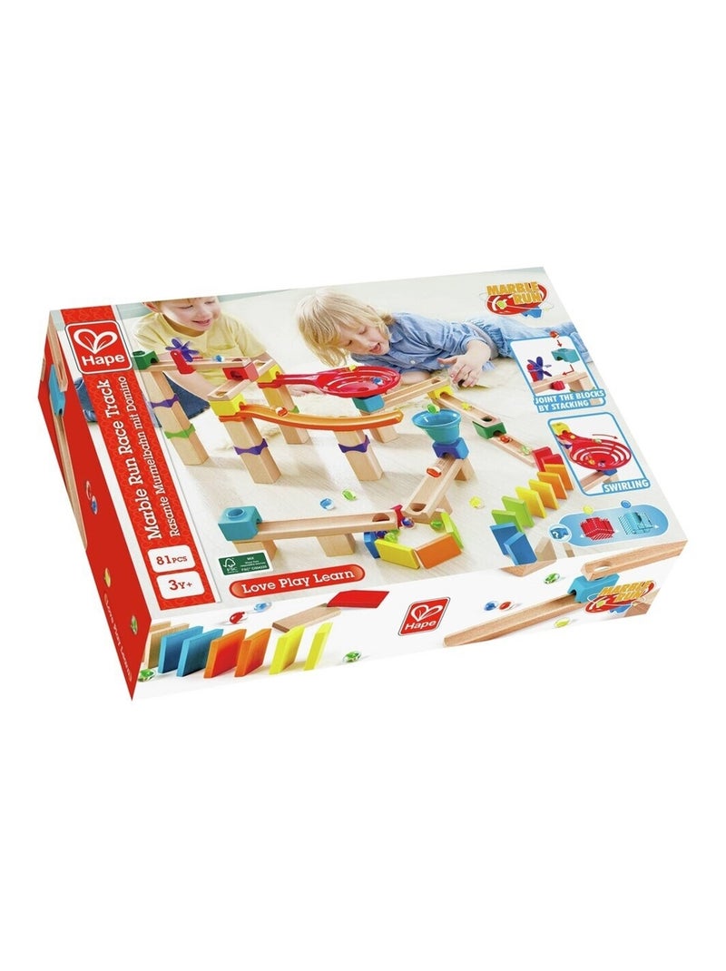Marble run - Circuit de billes Course de vitesse Multicolore - Kiabi