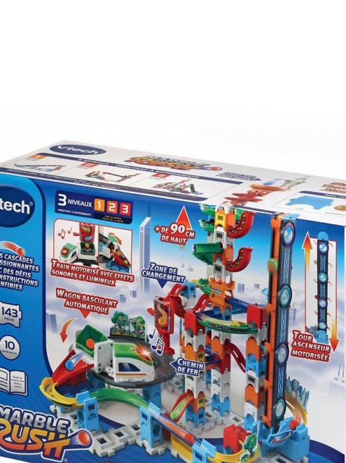 Marble Rush - Circuit à Billes électronique Super Sky - Vtech - Kiabi