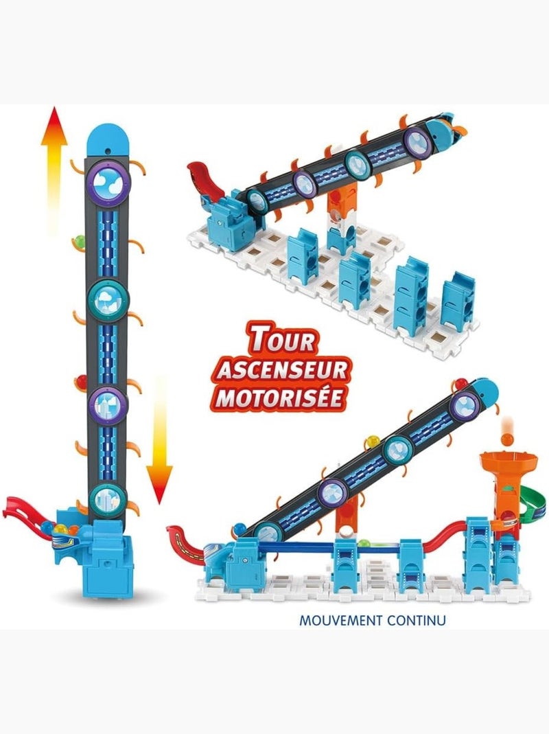 Marble Rush - Circuit à Billes électronique Super Sky - Vtech Multicolore - Kiabi