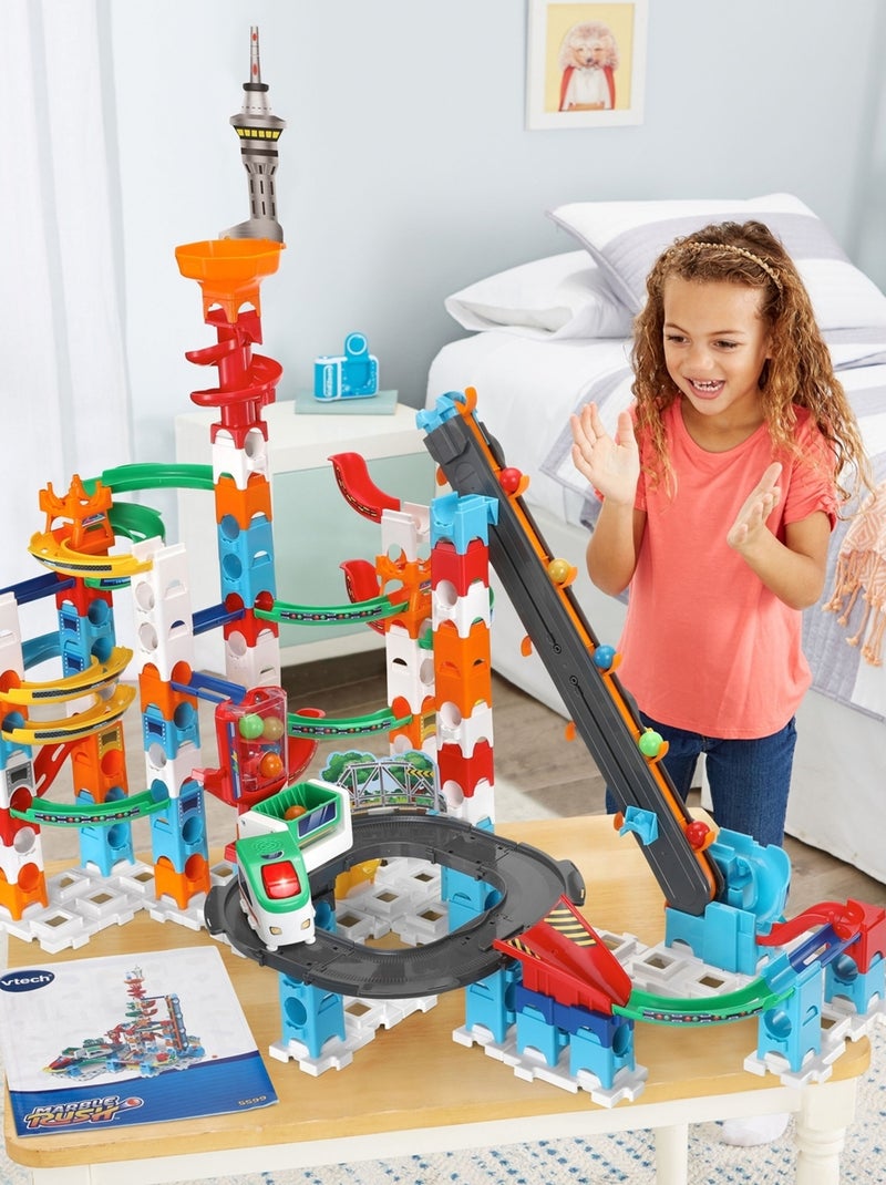 Marble Rush Circuit à billes Super Sky Tower Set N/A - Kiabi