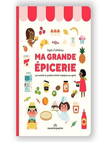 Marcel et Joachim - Livre Ma grande épicerie