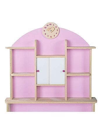 Marchande en bois avec horloge intégrée ROBA