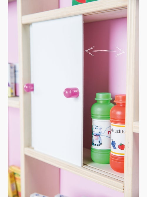 Marchande en bois + caisse enregistreuse et accessoires ROBA - Kiabi