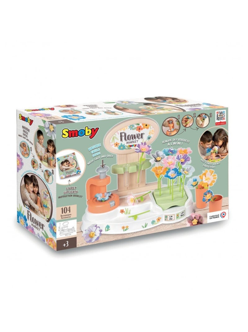 Marché Aux Fleurs - Smoby Multicolore - Kiabi