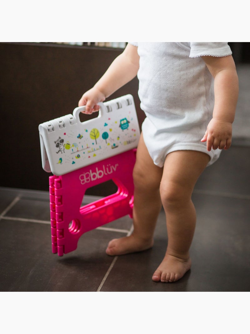 Marche-pied pliable Rose - Kiabi