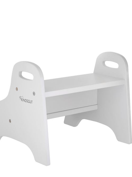 Marchepied enfant en bois - Kiabi