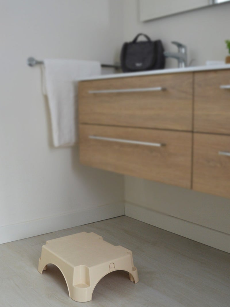 Marchepied large antidérapant Babyscale Beige - Kiabi