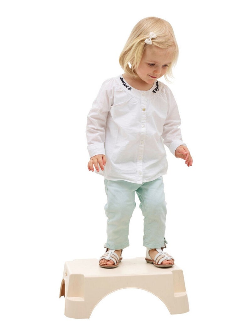 Marchepied large antidérapant Babyscale Beige - Kiabi