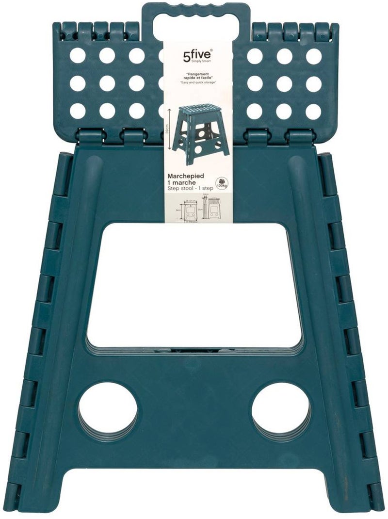 Marchepied pliable 1 marche avec antidérapant BASIC Gris - Kiabi