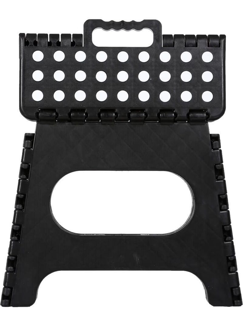 Marchepied pliant 29 cm Plastique robuste Coloris aléatoire (noir, bleu ou gris) Multicolore - Kiabi