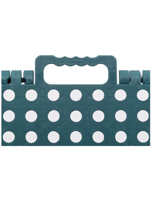 Marchepied pliant 29 cm Plastique robuste Coloris aléatoire (noir, bleu ou gris) - Kiabi