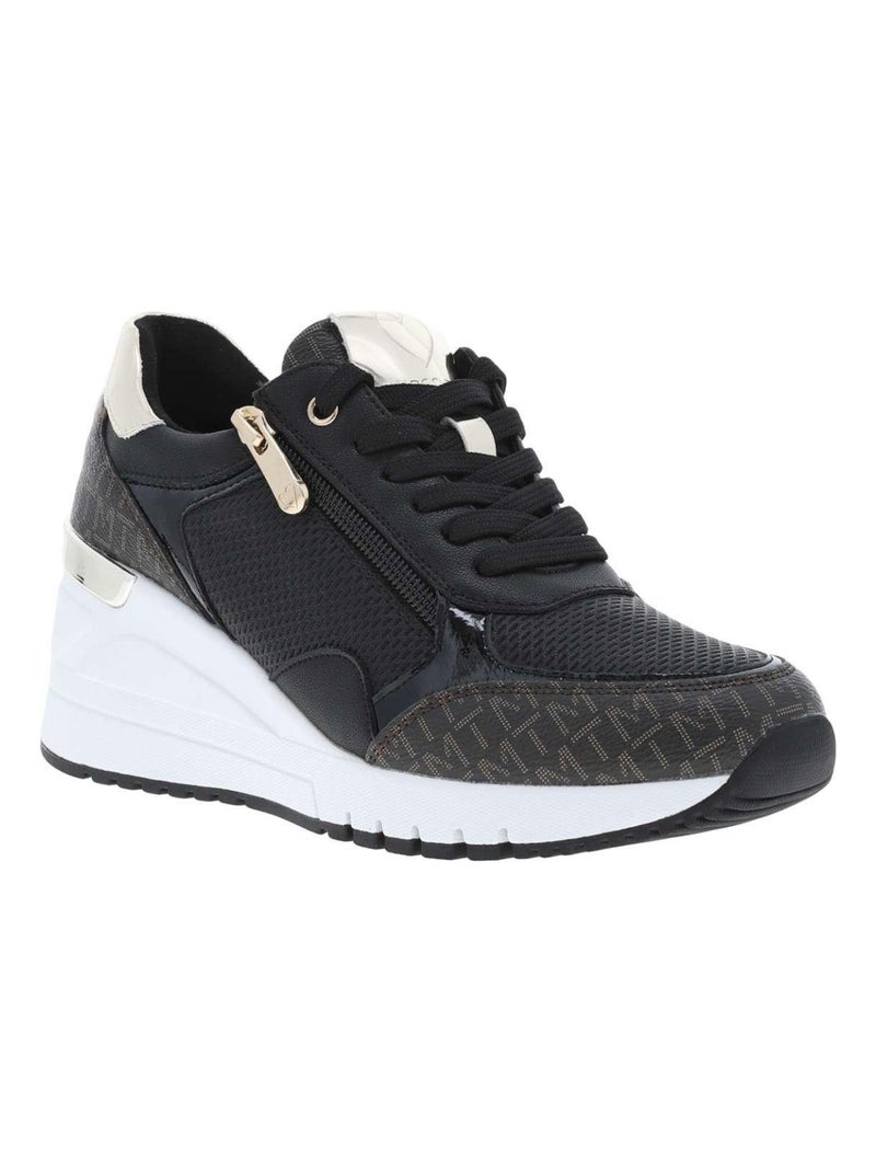 MARCO TOZZI - Baskets talon compensé Noir - Kiabi