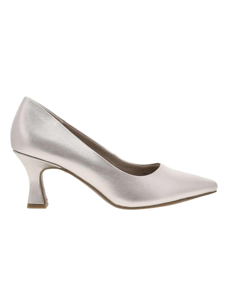 MARCO TOZZI - Escarpins talon bobine Gris - Kiabi