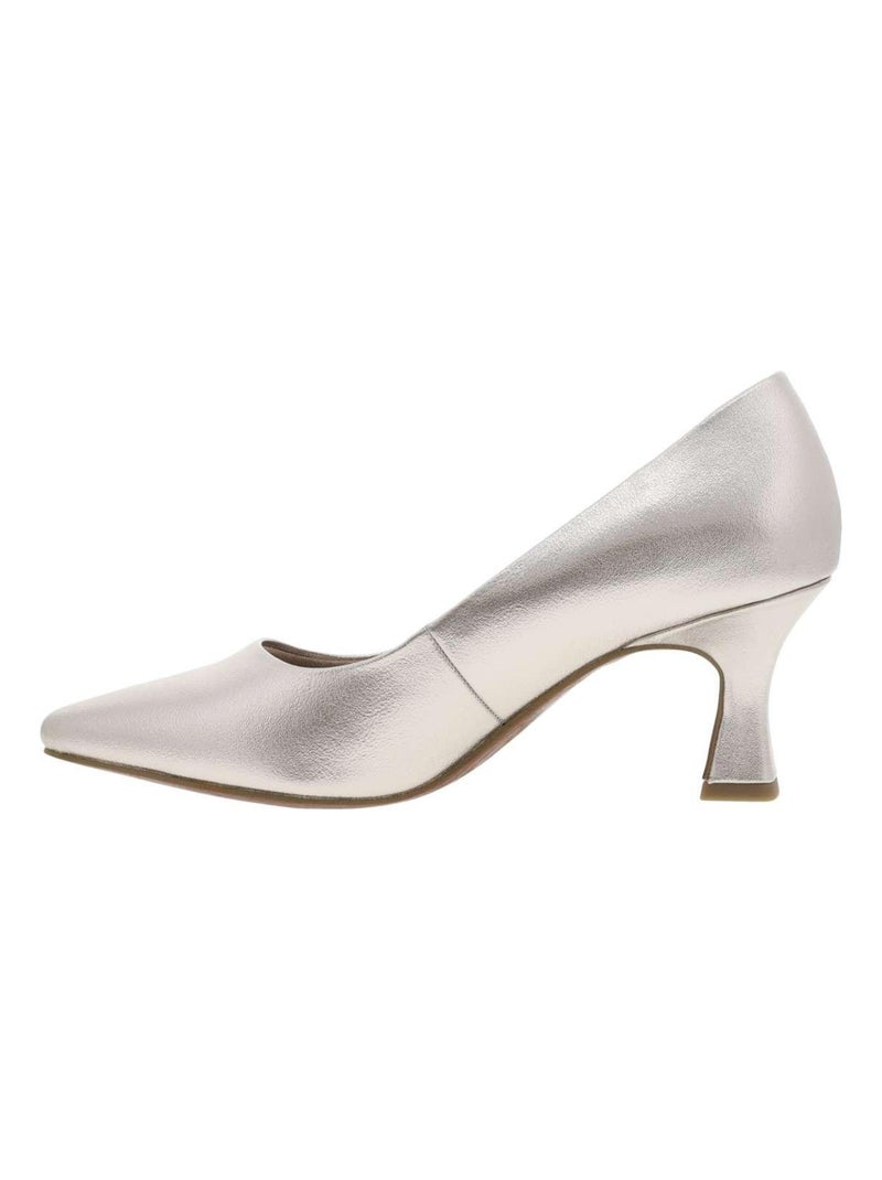MARCO TOZZI - Escarpins talon bobine Gris - Kiabi